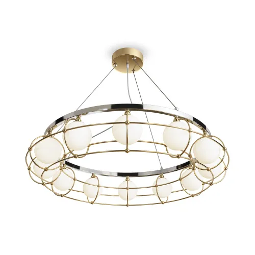 Подвесная люстра Maytoni Carcass MOD312PL-12GCH  фото 2
