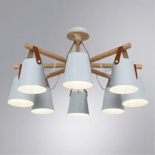 Потолочная люстра Arte Lamp Thomas A7032PL-8WH  фото 2