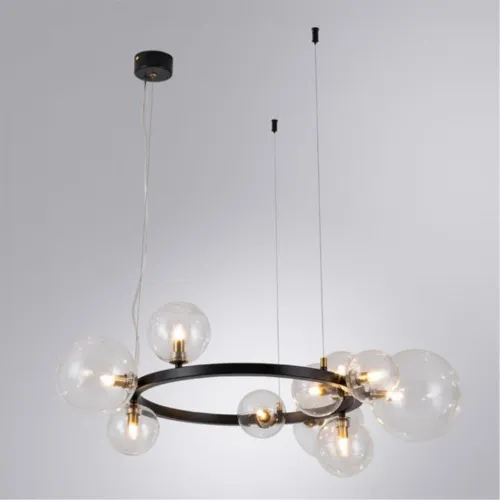 Подвесная люстра Arte Lamp Vincent A7790SP-10BK  фото 2
